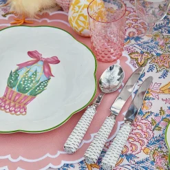 Scalloped Easter Dinner Plate (Set Of 4)|Mrs. Alice Hot
