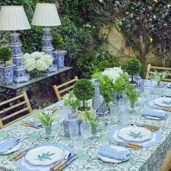 Scalloped Lily Of The Valley Starter Plate (Set Of 4)|Mrs. Alice Hot