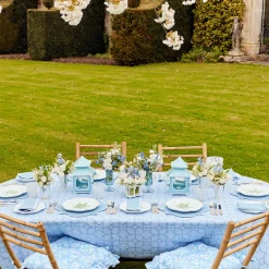 Scalloped Lily Of The Valley Starter Plate (Set Of 4)|Mrs. Alice Hot