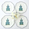 Scalloped Pagoda Dinner Plate (Set Of 4)|Mrs. Alice