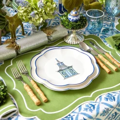 Scalloped Pagoda Starter Plate (Set Of 4)|Mrs. Alice Discount