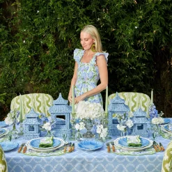 Serena Cabbage Dinner & Starter Plates (Set Of 8)|Mrs. Alice Outlet