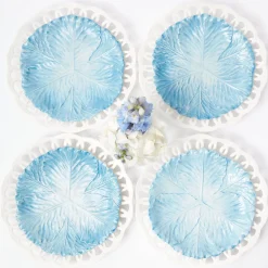 Serena Cabbage Dinner Plate (Set Of 4)|Mrs. Alice Clearance