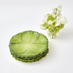 Serena Green Cabbage Dinner Plate (Set Of 4)|Mrs. Alice Hot