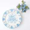 Seville Blue Gardenia Starter Plate|Mrs. Alice Online