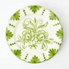 Seville Green Gardenia Dinner Plate|Mrs. Alice New