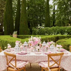 Seville Pink Gardenia Dinner Plate (Set Of 4)|Mrs. Alice Online