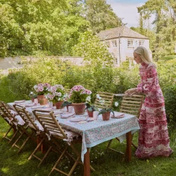 Seville Pink Gardenia Dinner Plate (Set Of 4)|Mrs. Alice Online
