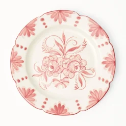 Seville Pink Gardenia Dinner Plate|Mrs. Alice Online