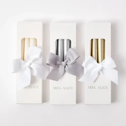 Silver Candles (Set Of 8)|Mrs. Alice