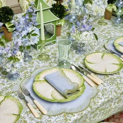 Small Blue Fluted Vase (Set Of 3)|Mrs. Alice Best