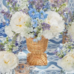 Small Natural Rattan Urn Vase|Mrs. Alice Discount