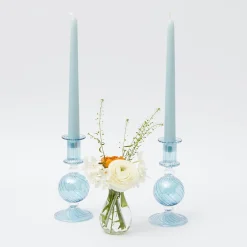Soft Blue Candles (Set Of 8)|Mrs. Alice Online