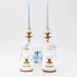 Soft Blue Candles (Set Of 8)|Mrs. Alice Online