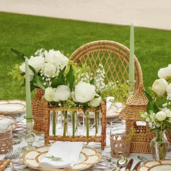 Spring Green Candles (Set Of 8)|Mrs. Alice New