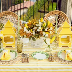 Spring Green Candles (Set Of 8)|Mrs. Alice New