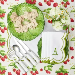 Strawberry Tablecloth|Mrs. Alice Clearance