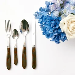 Tortoiseshell Cutlery Set (4 Piece)|Mrs. Alice New