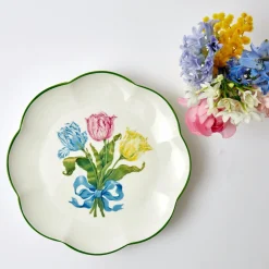 Tulip Dinner Plate|Mrs. Alice Outlet