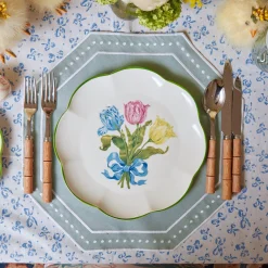 Tulip Dinner Plate|Mrs. Alice Outlet