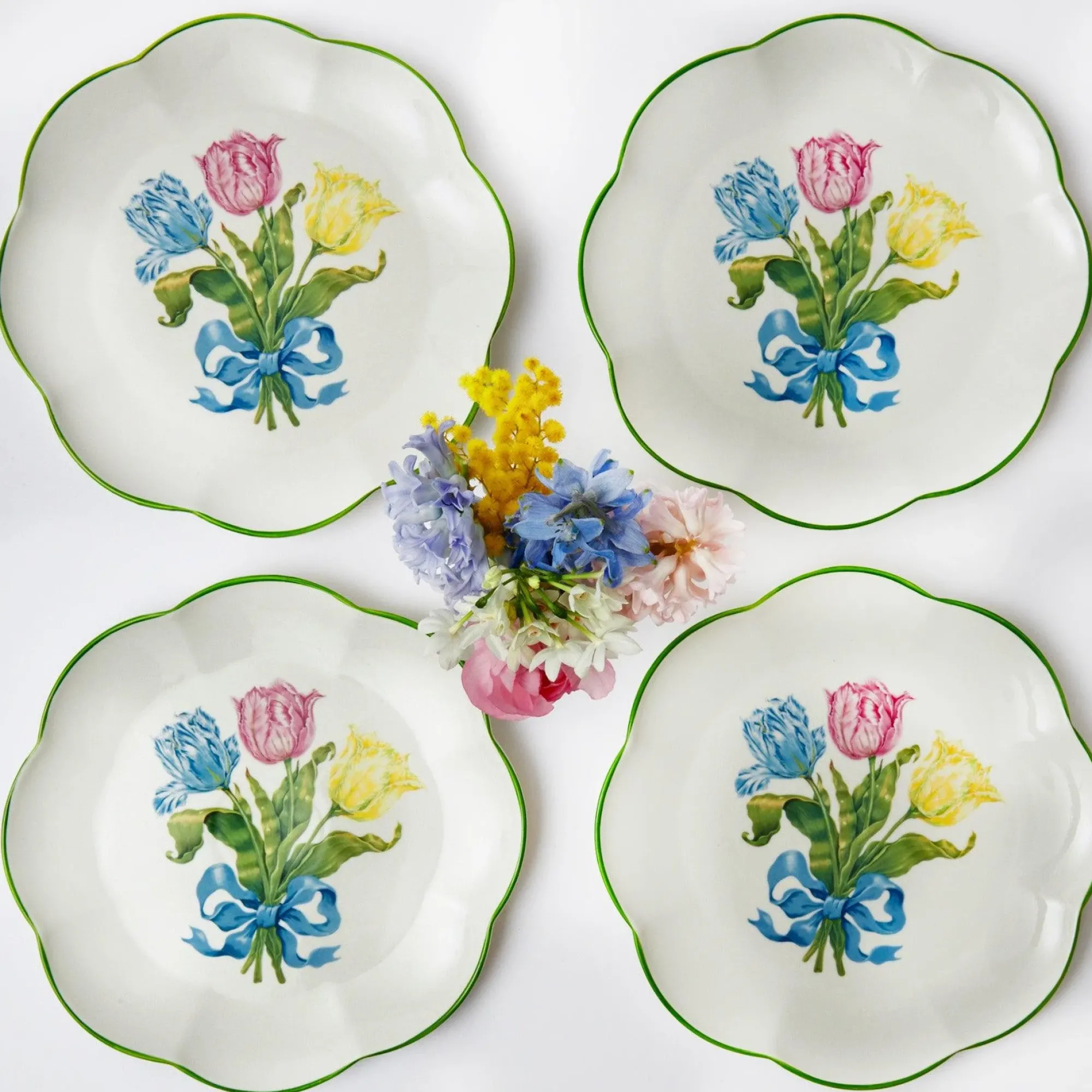 Tulip Dinner Plate (Set Of 4)|Mrs. Alice