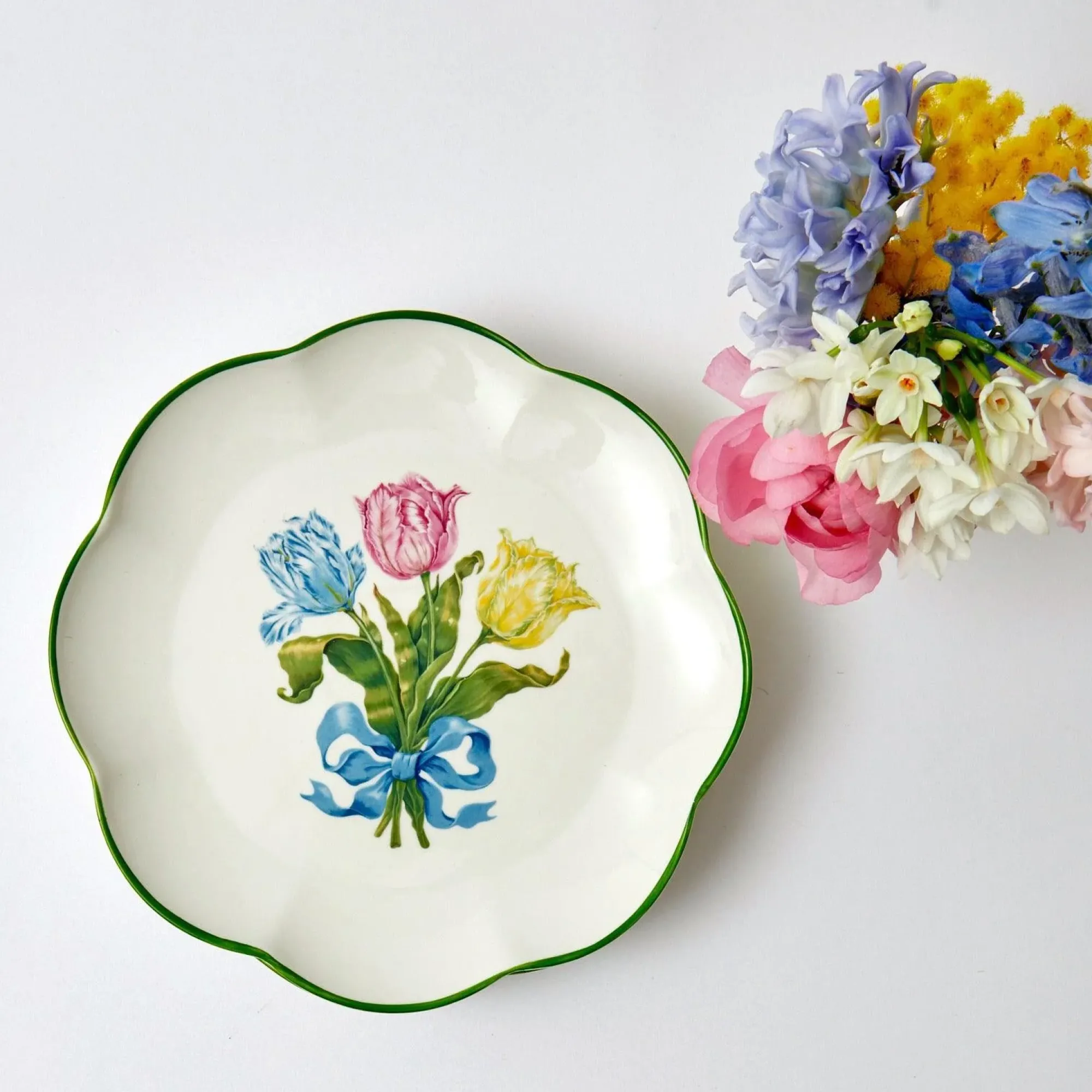 Tulip Dinner Plate (Set Of 4)|Mrs. Alice