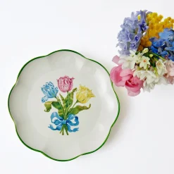 Tulip Starter Plate (Set Of 4)|Mrs. Alice Clearance