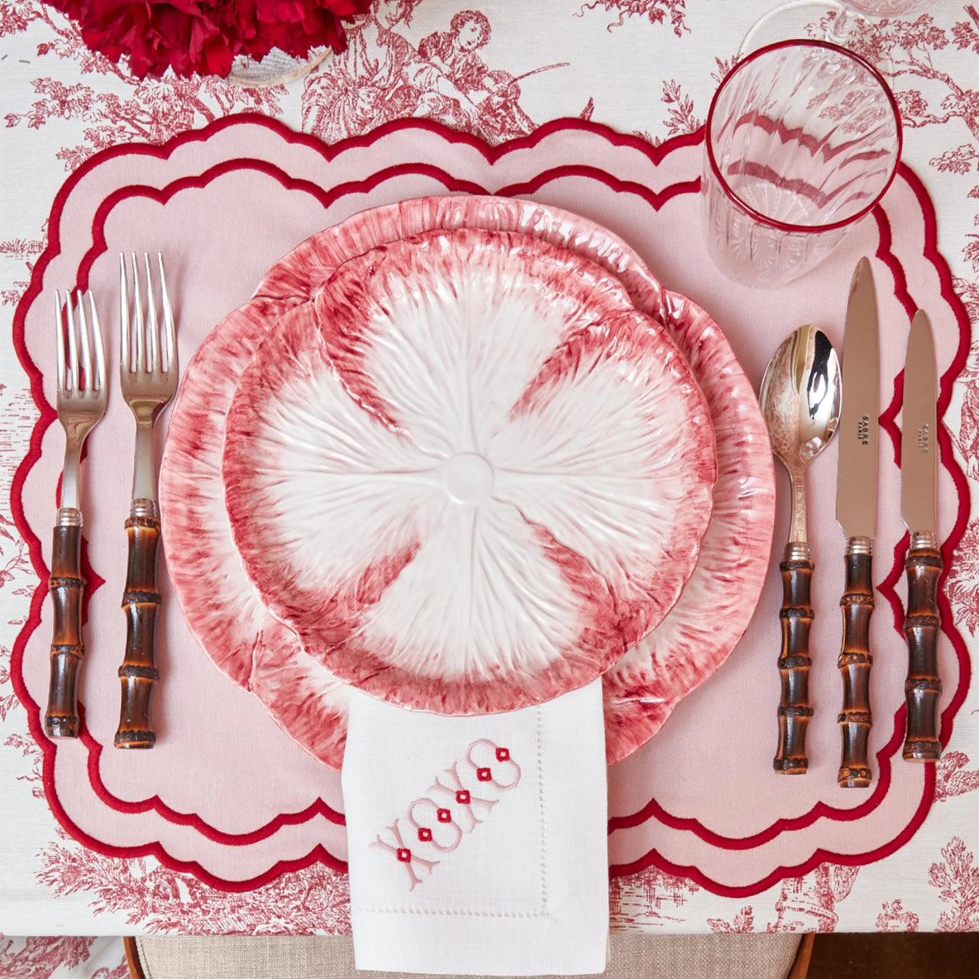 Valerie Pink Placemats (Set Of 4)|Mrs. Alice Sale