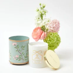 Velvet Oak Scented Candle & Pot Set|Mrs. Alice Outlet