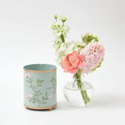 Velvet Oak Scented Candle & Pot Set|Mrs. Alice Best