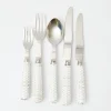 White Rattan Cutlery (5 Piece)|Mrs. Alice Sale