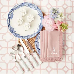 White Rattan Cutlery (5 Piece)|Mrs. Alice Sale