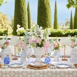 White Rattan Decoration Set|Mrs. Alice Hot