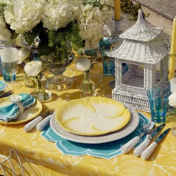 White Rattan Decoration Set|Mrs. Alice Hot