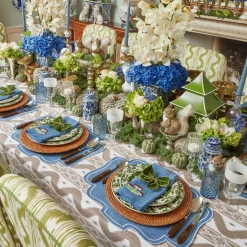 White Ribbon Water & Wine Glassware Set|Mrs. Alice Discount