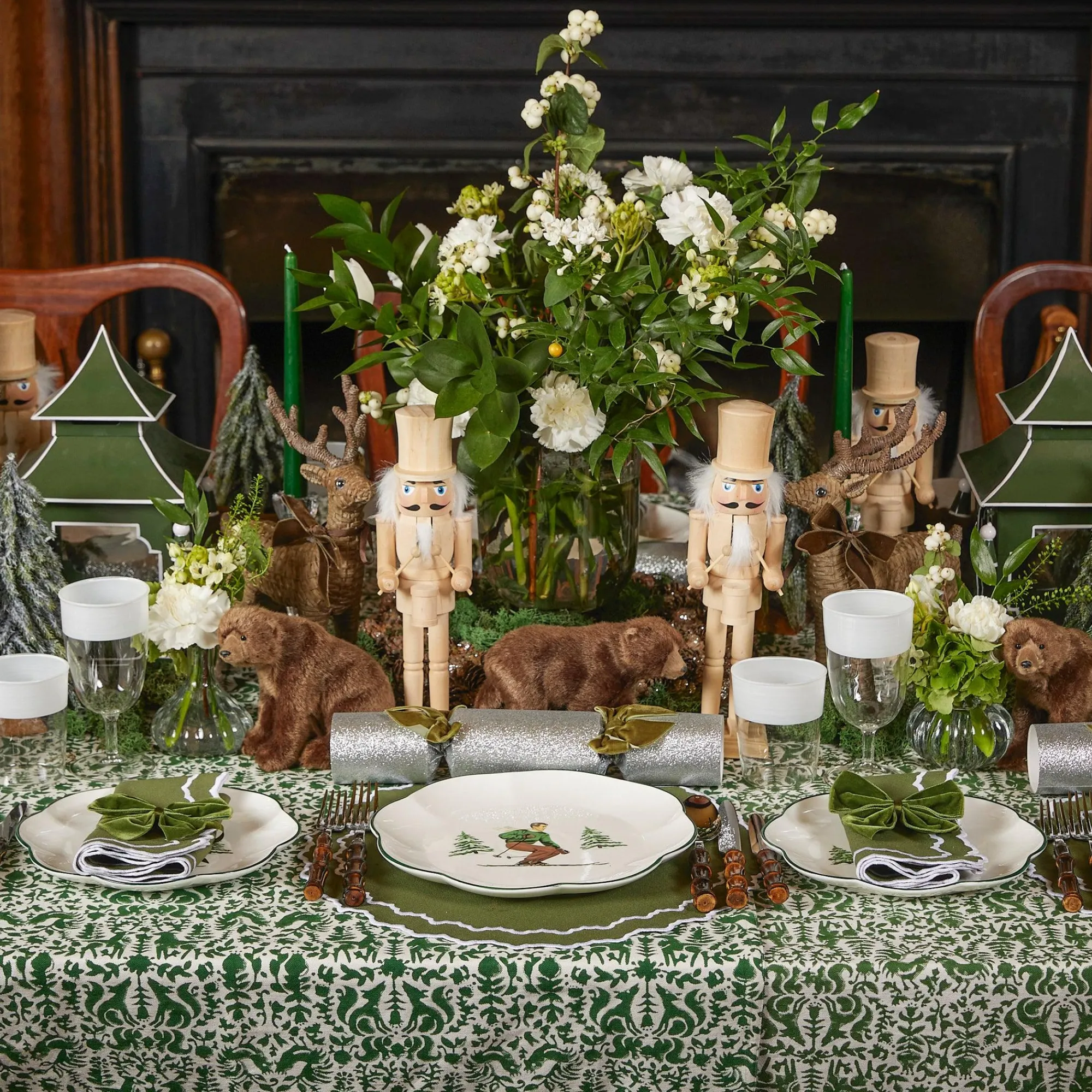 White Ribbon Water & Wine Glassware Set|Mrs. Alice Discount