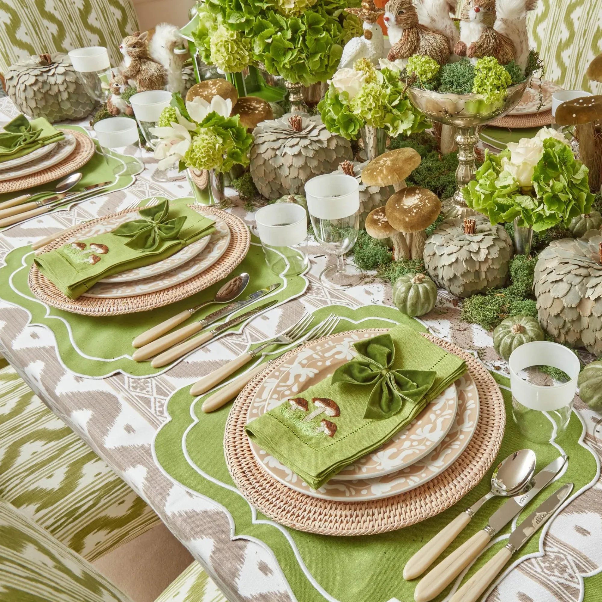 White Ribbon Water & Wine Glassware Set|Mrs. Alice New