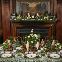 White Ribbon Water & Wine Glassware Set|Mrs. Alice New