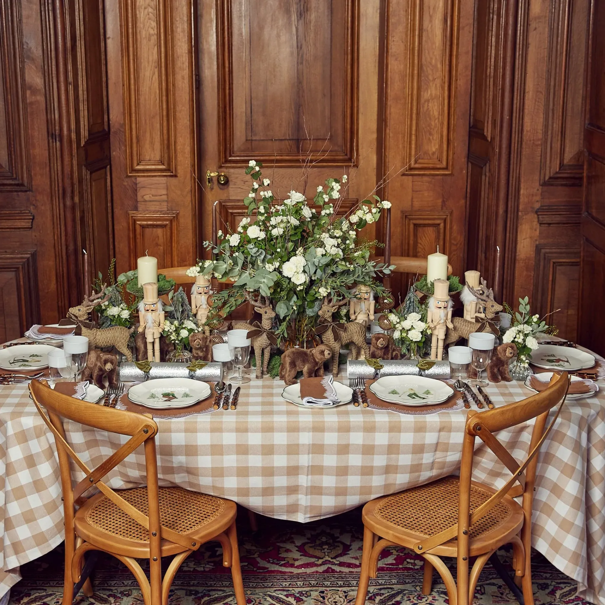 White Ribbon Water & Wine Glassware Set|Mrs. Alice New