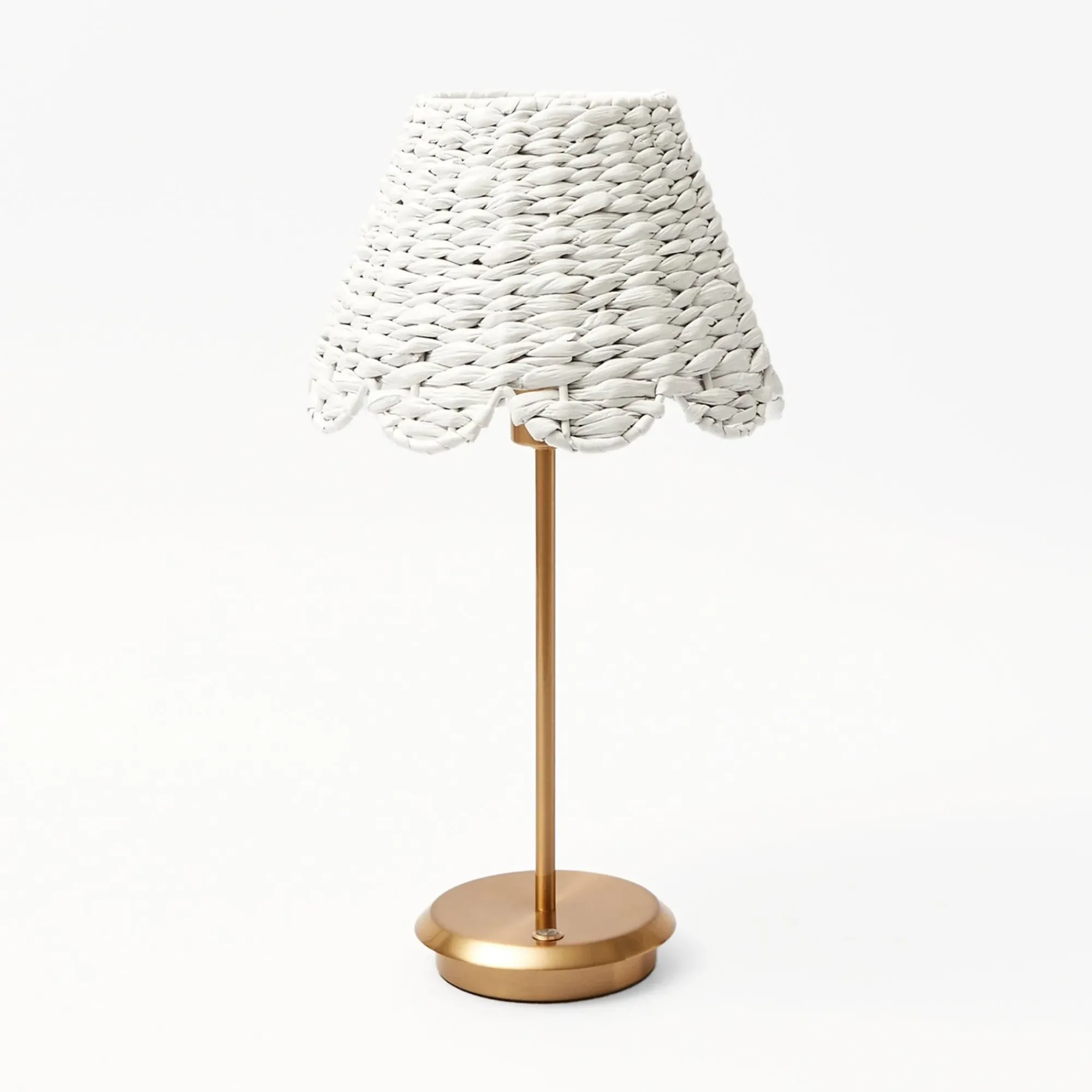 White Seagrass Lampshade|Mrs. Alice Clearance
