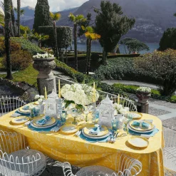 Yellow Capri Lettuce Dinner Plates (Set Of 4)|Mrs. Alice Best