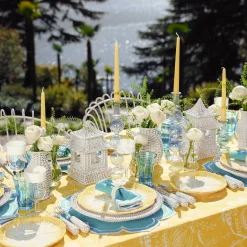 Yellow Capri Lettuce Dinner Plate|Mrs. Alice Discount