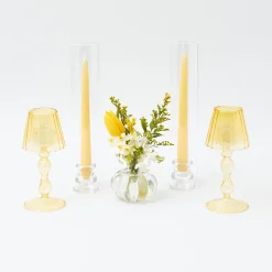 Yellow Melograno Candlescape|Mrs. Alice Hot