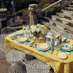 Yellow Melograno Tablecloth|Mrs. Alice Clearance