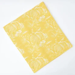 Yellow Melograno Tablecloth|Mrs. Alice Clearance