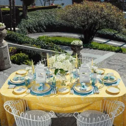 Yellow Melograno Tablecloth|Mrs. Alice Clearance