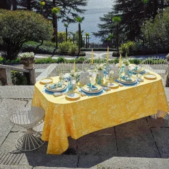 Yellow Melograno Tablecloth|Mrs. Alice Clearance