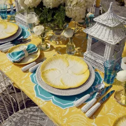 Yellow Melograno Tablecloth|Mrs. Alice Clearance