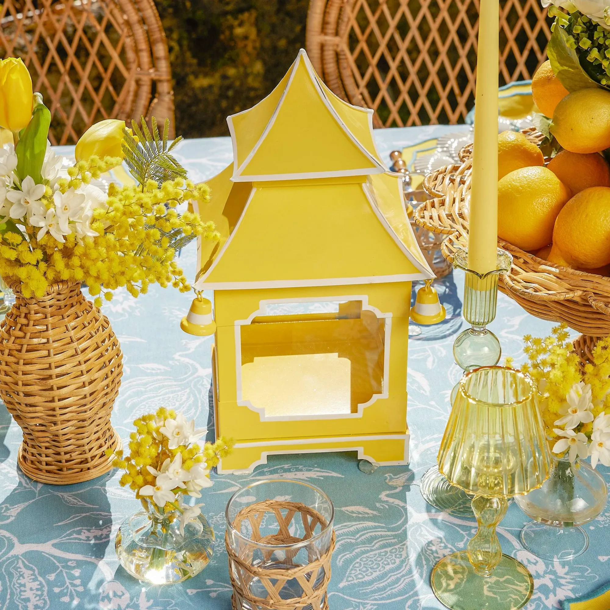 Yellow Pagoda Lantern|Mrs. Alice New