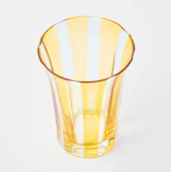 Yellow Positano Glasses (Set Of 4)|Mrs. Alice
